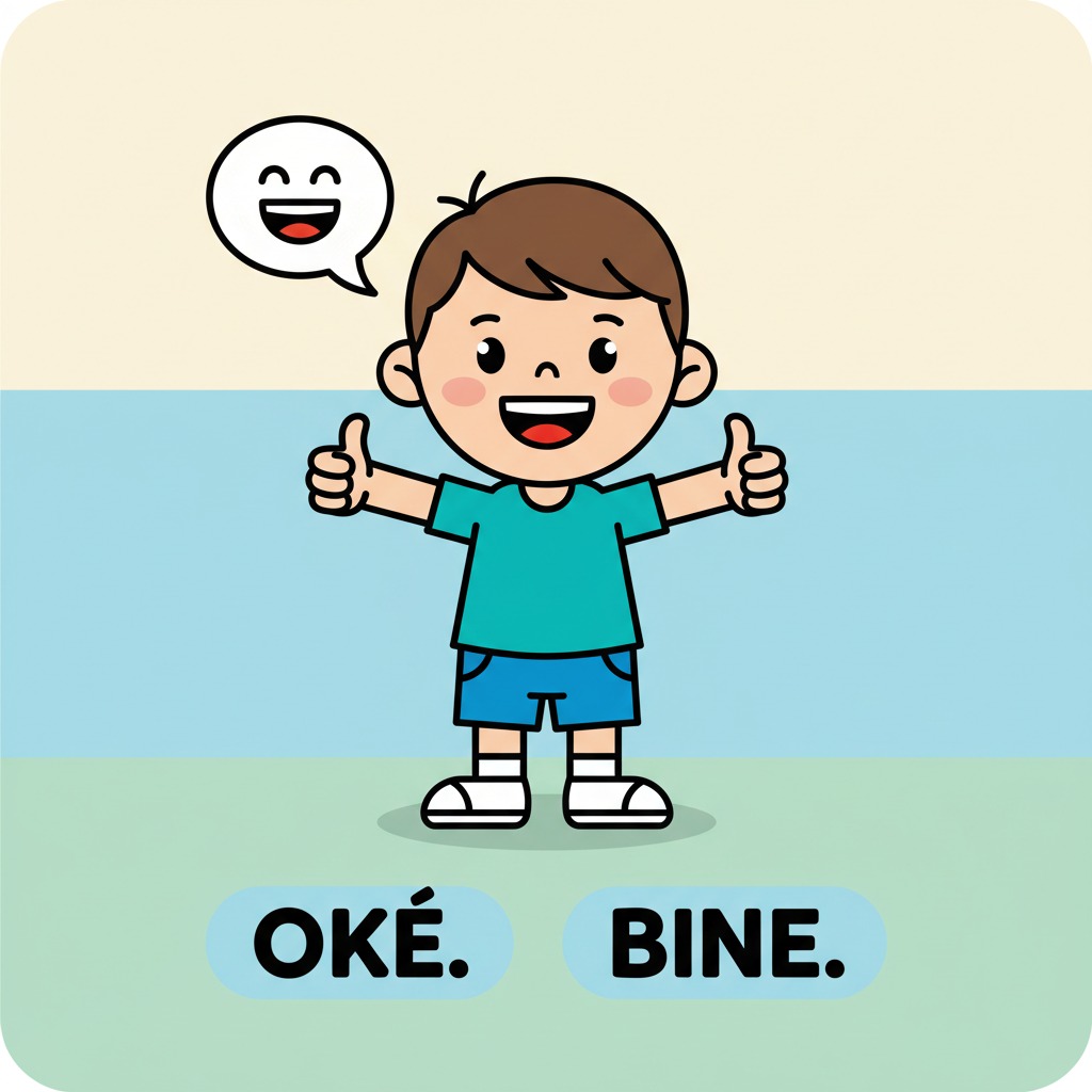 Bine.
